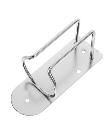 Angoily Barber Hanger Wall-Mounted Storage Holder for Hair Clipper Hair Stand Wall Storage Stand for Hair Clipper Hair Clipper Wall-Mounted Stand Beard Rack Stainless Steel