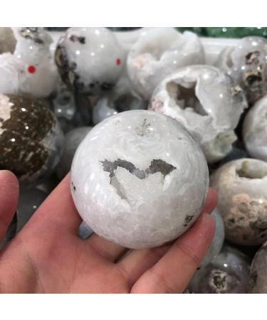 Natural Crystal Rough Reiki Crystal 80mm Natural Gemstone Onyx Crystal Geode Home Decor Agate Tee Crystal Cluster 1 Piece Can be Used for (Size : 60-70mm) - Buy Online on GoSupps.com