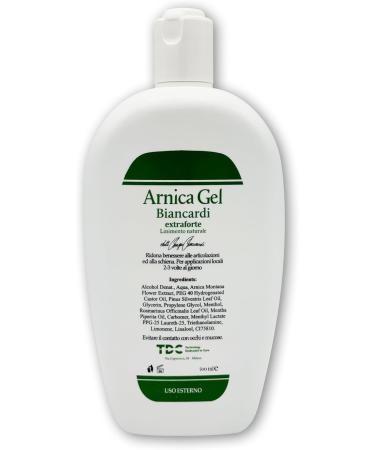 Biancardi Arnica Gel Extra Strength 500 Ml - Buy Online on GoSupps.com