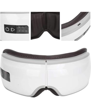 Eye Massager with Heat & Air Compression | Bluetooth Eye Care Device for Dry Eyes Headache Relief Tiredness & Dark Circles - Buy Online on GoSupps.com
