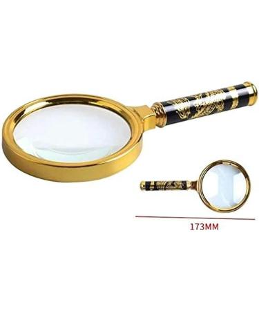Portable Magnifier 10X 60mm Portable Handheld Magnifier for Newspaper Book Reading ES for Reading Full of Stars - Buy Online on GoSupps.com