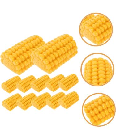 POPETPOP 120 Pcs Simulation Corn Hand Decor Headpiece Diy Crafts Supply Small Slices Small Corn Toys Animal Toys Phone Shell Ornament Mini Toys for Headdress Chick Charm Child Resin - Buy Online on GoSupps.com