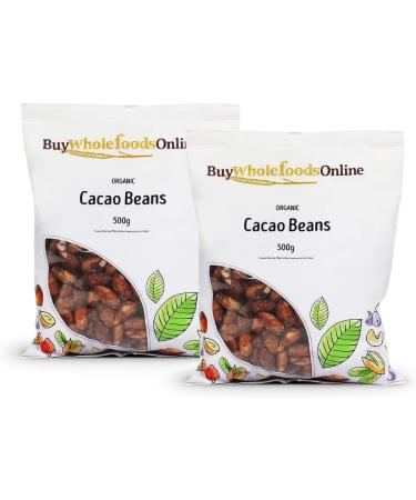 Organic Cacao Beans 1kg (BWFO) - Buy Online on GoSupps.com