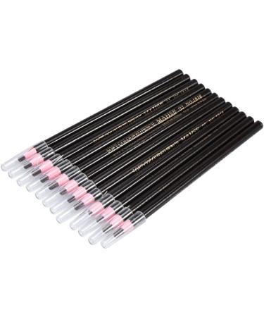 Eyebrow Pencil 12pcs Eyebrow Pencil Waterproof Eyebrow Liner Eyebrow Styling Pencil Waterproof Durable Eyeliner Beauty and Cosmetics Eyebrow Pencil(A) - Buy Online on GoSupps.com