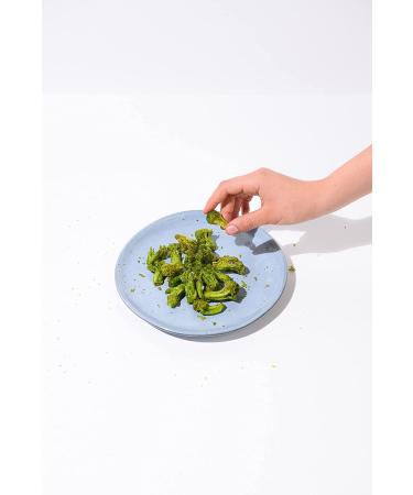 Rhythm Superfoods Crunchy Broccoli Bites - White Cheddar & Parmesan - Organic, Non-GMO, Vegan & Gluten Free Snacks - 1.4oz (Pack of 8) - Buy Online on GoSupps.com