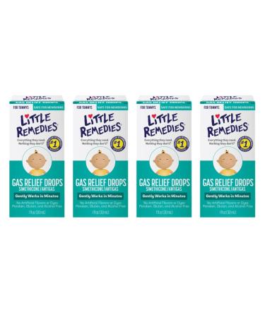 Little Remedies Gas Relief Drops 1 oz ( Pack of 4)