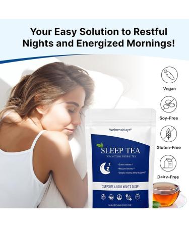 28 Sachets De Tisane For Un Sommeil Profond - Tisane De Nuit Relaxante Sachets Apaisants For Un Sommeil R parateur(2PCS) 1 g (Lot de 1) - Buy Online on GoSupps.com