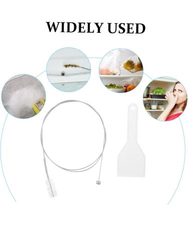 Alipis Deicing Shovel & Clog Remover - Universal Stainless Steel Refrigerator Drain Hole Cleaner - Buy Online on GoSupps.com