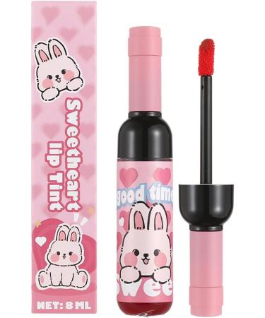 Lipstick For Women Nourishing Lip Gloss Wine Red Liquid Lip Gloss Matte Finish Water Resistant for Dates and Family Parties 02 B - Buy Online on GoSupps.com