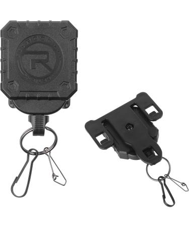 ROCOTACTICAL Military Gear Retractor | Molle Tactical Tether with Belt Loop & Clip | Black | 1 Piece - Buy Online on GoSupps.com