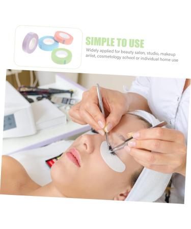 minkissy 4 Rolls Eyelash Eyelid Tape Lash Tools Sensitive Eyelash Tape Eye Skin Tape Under Eye Tapes Adhesive Fabric Lash Tape Lashes Tools Supplies Non-woven Fabric Cosmetic - Buy Online on GoSupps.com