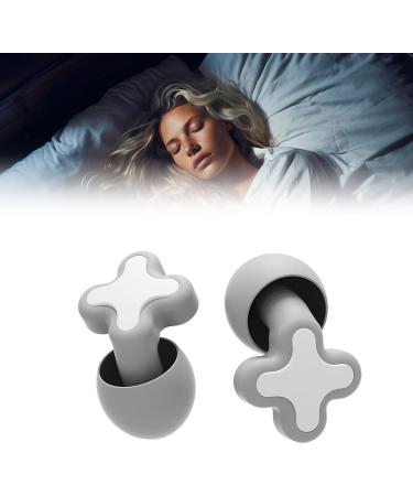 Soft Silicone Ear Plugs for Sleeping & Swimming | Noise Reduction Sound Blocking Earplugs | Waterproof Hearing Protection (Gray - Buy Online on GoSupps.com