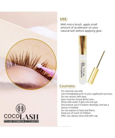 Adhesive Accelerator for Eyelash Extensions - 5ml Made in Korea | COCOHONEY | Boost Lash Adhesive Speed & Longevity - Buy Online on GoSupps.com