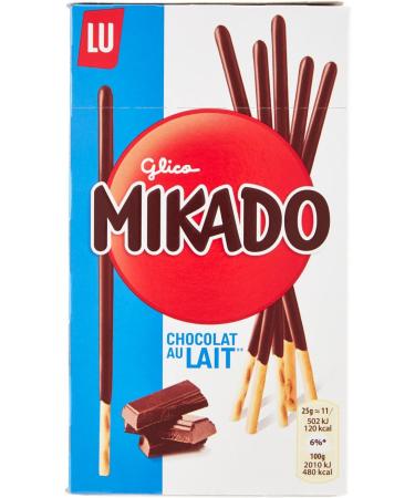  Mikado Mikado Original - Milk chocolate - Box with 24 boxes of 75 g New Packaging  - Buy Online on GoSupps.com