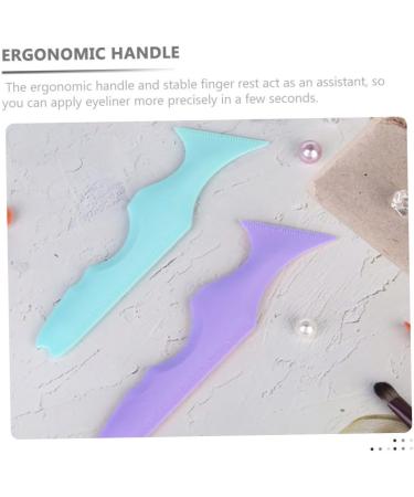 Beavorty Make Up Stencils 10 Pcs Makeup Silicone Eyeliner Aid Make up Tools for Eyes Makeup Tools Miss Arc Set - Buy Online on GoSupps.com