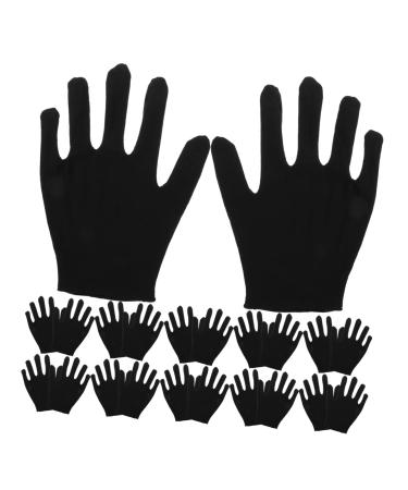 Homoyoyo 12 Pairs Moisturizing Gloves for Dry Hands Winter Men Working Gloves for Women Sleeping Gloves for Women Painters Snow Gloves Hand Gloves Moisturizing Anti-cut Man Cotton Gloves