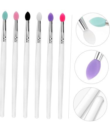Outanaya 6pcs Eye Shadow Brush Cosmetic Eyeshadow Brush Eye Brush Makeup Sponge Makeupset - Buy Online on GoSupps.com