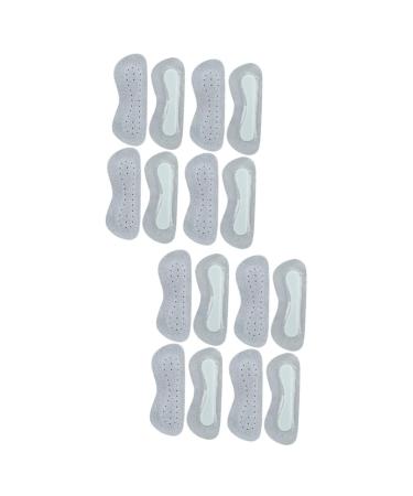FOMIYES 8 Pairs Anti-wear Back Stickers Anti Drop Shoe Insoles Grips Ladies Pumps Loose Shoes Pads Loose Liner Pads Pads Liner Dress Shoes Heel Care Latex Sponge