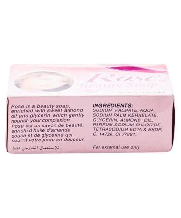 Rose Beauty Soap 130G - Luxurious Skin Care for Radiant Glow | International Shipping Available - Buy Online on GoSupps.com