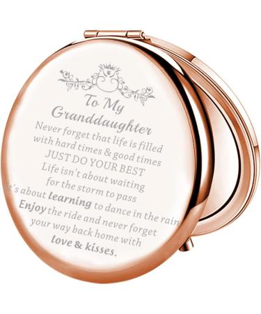 WSNANG Granddaughter Compact Pocket Mirror - Sweet Birthday & Graduation Gift for Her - Buy Online on GoSupps.com