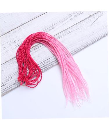 FOMIYES Synthetic Hairpiece Braids Hair Extensions Clip on Ponytails Synthetic Wigs Braid Hair Clips Gradient Hair Braid Ponytail Wigs Ponytail Hair Extensions Women's Highlight Hair Piece Size 1 Picture 5 - Buy Online on GoSupps.com