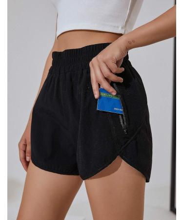 BMJL Women's High Waisted Running Shorts with Pocket - Quick Dry Athletic Workout Pants - Buy Online on GoSupps.com