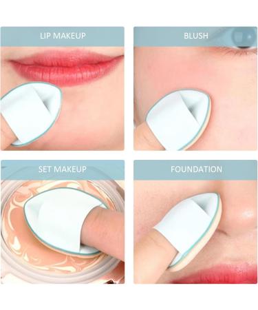5 Pieces Drop-Shaped Powder Puffs and 5 Pieces Square Powder Puffs Makeup Sponge Set Makeup Puffs Mini Puffs Air Cushion Puffs Makeup Tools - Buy Online on GoSupps.com