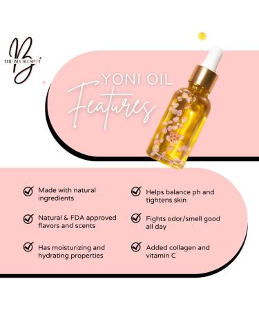 The Blush Spot - Mango Yoni Oil for Women Natural Feminine Care for pH Balance Ingrown Hair Prevention & Moisturizing Sweet Scented Intimate Oil NO Flavor - Buy Online on GoSupps.com