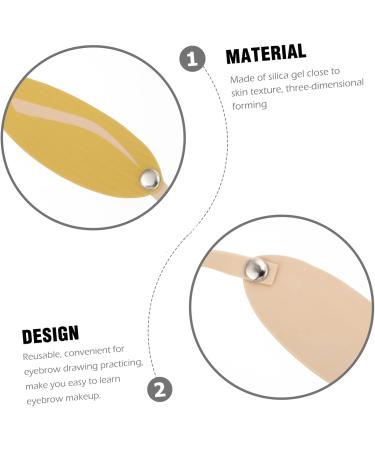 Balacoo 20 pcs Practice Supply Professional Fake Headband Skin Silicone for Beginner Eyebrow - Buy Online on GoSupps.com