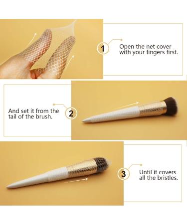 Dreamlover Makeup Brush Protector Makeup Brush Cover 50 Pieces - Buy Online on GoSupps.com