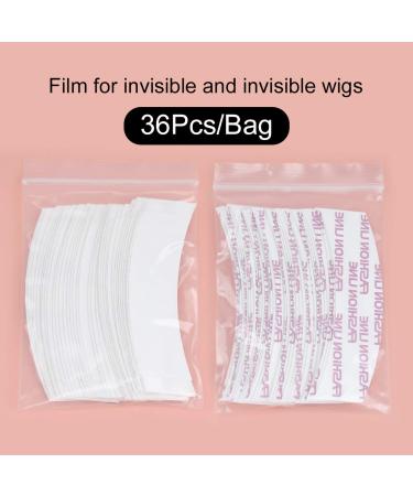 Lace Front Wig Tape - 36 Double-Sided Waterproof Adhesive Strips for Hair Extensions & Toupees - Strong Hold - Buy Online on GoSupps.com