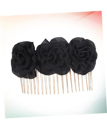 DOITOOL Hair Pin Hair Accessories Wedding Decor Hair Barrettes Hair Clip Bridal Barrette Bridal Flower Clip Cloth Flower Hairpin Headgear Miss Earth Tones - Buy Online on GoSupps.com