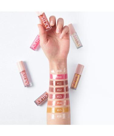 MAEPEOR Shimmer Glossy Lipgloss Set - 8PCS Non-Sticky Moisturizing Liquid Lipstick - Buy Online on GoSupps.com