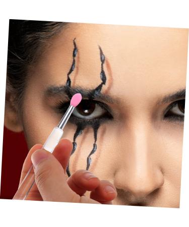 FRCOLOR 12 Pcs Silicone Lip Brush Set Portable Lipstick Applicators & Basting Brushes for Makeup | Ideal for Cream Eyeshadows & Cosmetics - Buy Online on GoSupps.com