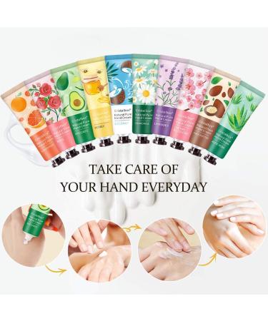 18 Pack Hand Cream Gift Set with Shea Butter - Mini Travel Size Lotion for Dry Cracked Hands - Moisturizing Lotion Gift for Women - Perfect Bulk Gift for Wife, Girlfriend, Mother - 30g - Buy Online on GoSupps.com