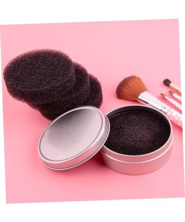 Ipetboom 4sets Box Makeup Sponge Tools Color Removal Cleaner Cleaning Sponge Eye Shadow Scrubber Face Brush Scrub Activated Carbon Sponge Makeup Brush Makeup Tools - Buy Online on GoSupps.com