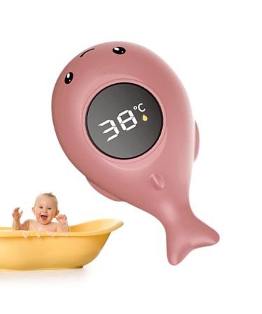 Digital Baby Thermometer | Baby Fever Checker | Pediatric Temperature Gauge | Child Temperature Tracker Baby Temp Sensing Device Electronic Infant Thermometer Toddler Fever Detector Pink