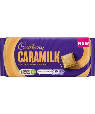 Cadbury Caramilk Golden Caramel Chocolate Bar, 160g