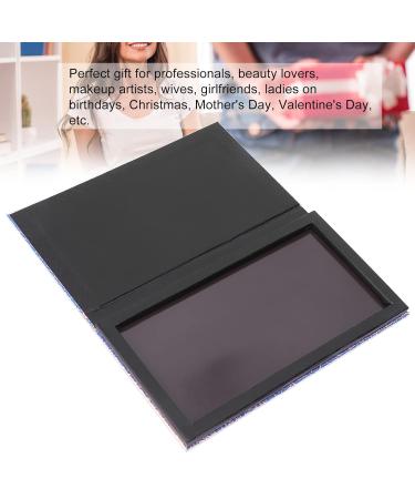Magnetic Mermaid Empty Makeup Palette with Mirror | DIY Eyeshadow & Blush Set | Self-Adhesive Metal Stickers - Buy Online on GoSupps.com