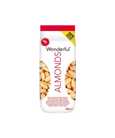 Wonderful Almonds - Grilled and Salted Plumed Almonds 200g