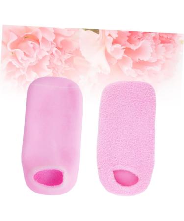 FRCOLOR 3 Pairs Cracked Heel Socks Gel Socks Moisturising Foot Socks with Gel Lining Wet Socks Gel Socks for Moisturising Spa Feather Yarn Boots Miss - Buy Online on GoSupps.com