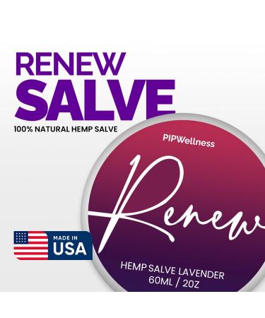 PIPWellness Natural Hemp Extract Salve | Hemp Organic Shea Butter & Soothing Botanicals | Moisturizes Heals Dry Skin Relieves Pain & Discomfort (Pack 2) - Buy Online on GoSupps.com