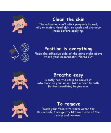 Acwoo Nose Paving Snoring Strips - 30 Anti-Snoring Nose Plasters for Better Sleep & Breathe | Stop Snoring Effectively - Buy Online on GoSupps.com