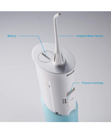 Panasonic Dual-Speed Cordless Dental Water Flosser - Collapsible Design for Travel - EW-DJ10-A Portable Oral Irrigator Blue - Buy Online on GoSupps.com