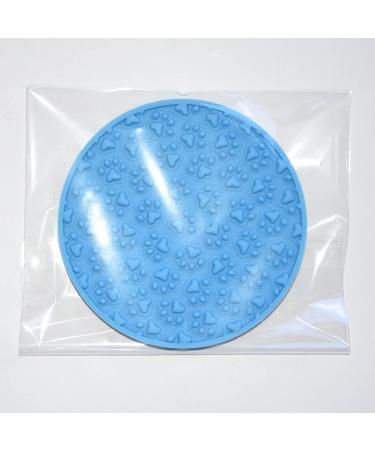 Bangp Dog Lick Pad - Sluggish Feed Mat for Bathroom Training Distraction Mat & Treat Pad with Strong Suction (Blue Paw) - Buy Online on GoSupps.com