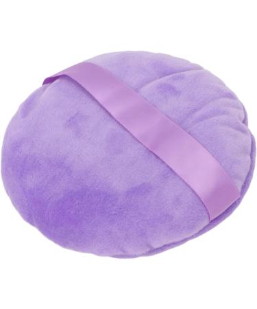 Powder Puff Dry Use Washable Soft Applicator Ultra Large Round Loose Powder Body Powder Puff Comfortable Portable Beauty Makeup Tool For All Skin Types(Purple) - Buy Online on GoSupps.com
