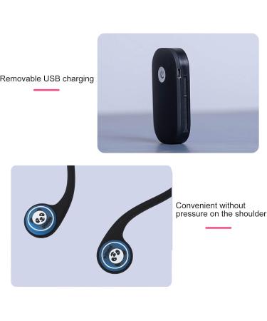 Buy Kcabret Intelligent Posture Corrector - Portable Vibration Reminder for Kids | Best Home Posture Trainer (Black) - International Shipping Available - Buy Online on GoSupps.com