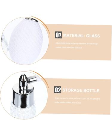 HAPINARY Perfume Bottle Refillable Perfume Spray Bottle Sprayer for Perfume Crystal Decor Retro Decor Antique Perfume Atomizers for Essential Oils Tassels Vintage White Glass Decorate - Buy Online on GoSupps.com