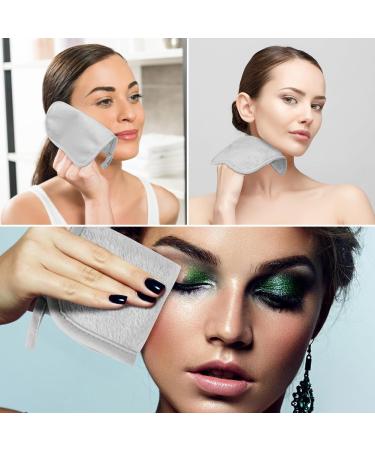URAQT 6 Pack Face Cloths Make Up Remover 7.87 * 7.87in Soft Microfibre Face Wipes for Reusable Makeup Remover Cloth Washable Ultra Soft Facial Cleansing Wipe Cloths (Grey) 6 Pcs-Grey - Buy Online on GoSupps.com