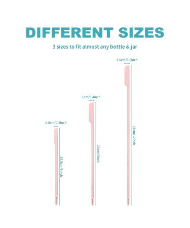 9 Pieces Silicone Spatula Set for Beauty and Kitchen - Pink Silicone Makeup and Lotion Spatulas for Girls and Women - Buy Online on GoSupps.com